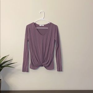 Long Sleeve Knot Shirt